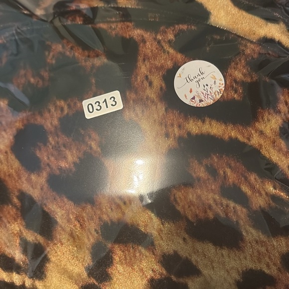 MacDuggal Leopard Print Prom Formal Beaded Animal SKIRT ONLY! Two piece 0313 - Picture 12 of 12